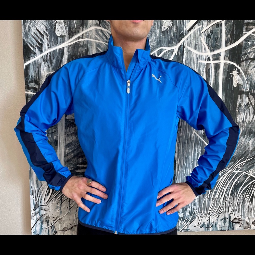 Puma full-zip wind jacket NWOT